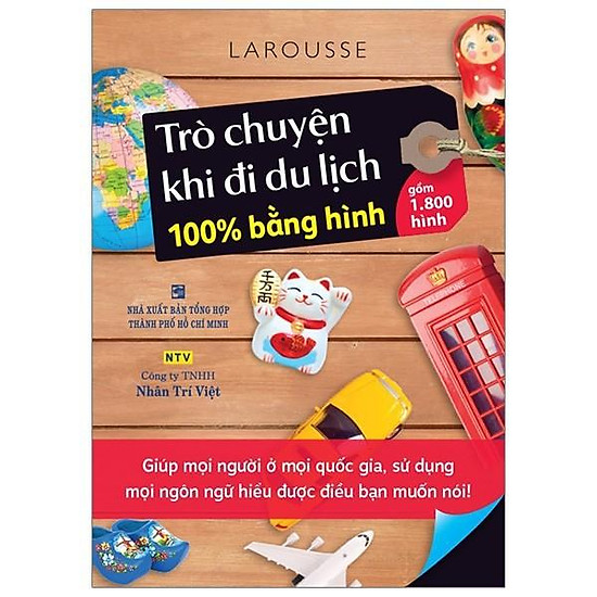 Sách - trò chuyện khi đi du lịch 100% bằng hình - ảnh sản phẩm 1