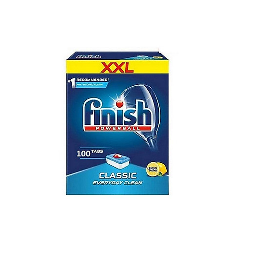 100 viên rửa bát finish clasic dùng cho máy rửa bát chén - ảnh sản phẩm 2