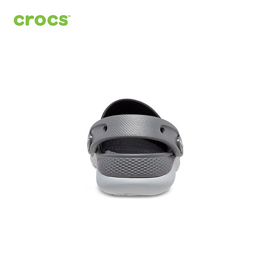 Giày lười trẻ em crocs literide 360 clog toddler blk sgy - 206712-0dd - ảnh sản phẩm 4