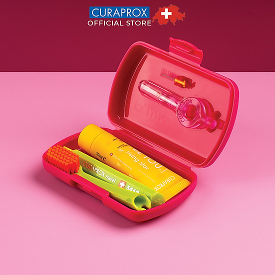 Bộ chăm sóc răng miệng du lịch curaprox travel set - ảnh sản phẩm 9