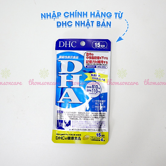 Viên uống bổ não dhc - bổ sung dha từ dầu cá tự nhiên, tăng cường trí não - ảnh sản phẩm 6