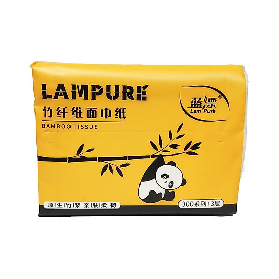 Thùng 30 gói giấy ăn gấu trúc lampure hàng nội địa trung - ảnh sản phẩm 4