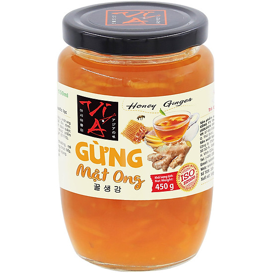 Gừng mật ong vị á 450g - ảnh sản phẩm 1