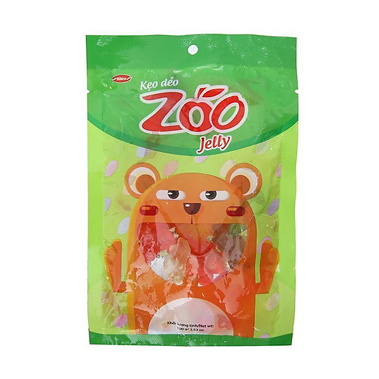 Kẹo dẻo zoo jelly bibica 100g - 8934609103188 - ảnh sản phẩm 1