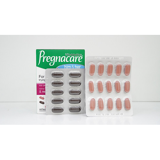 Tăng khả năng thụ thai pregnacare him & her conception 60 viên - ảnh sản phẩm 2