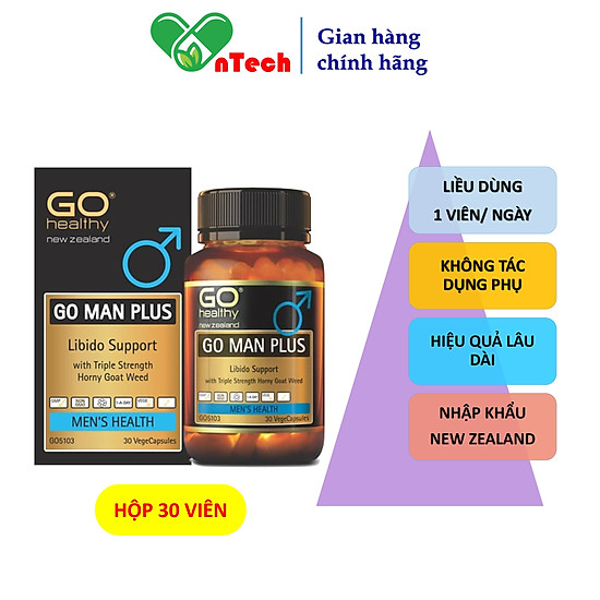 Viên uống go man plus tăng cường sinh lý cải thiện tình trạng xuất tinh - ảnh sản phẩm 4