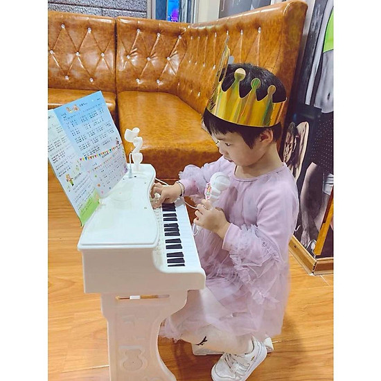 Đàn piano mini cho bé kèm mic thu âm, có kết nối điện thoại - ảnh sản phẩm 10