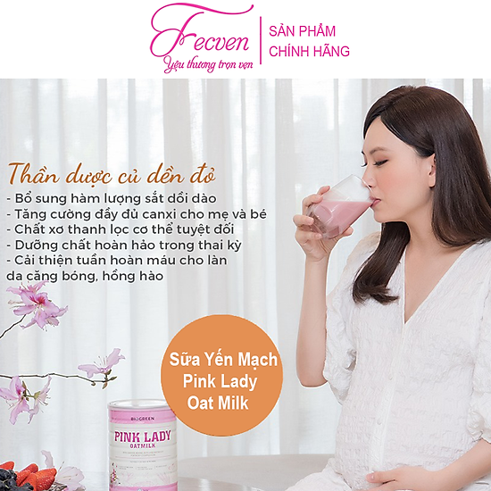 Sữa yến mạch biogreen pink lady oat milk - không đường - giàu vitamin - ảnh sản phẩm 2