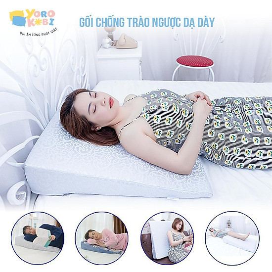 Gối chống trào ngược dạ dày yorokobi giúp giảm ợ chua, trào ngược - ảnh sản phẩm 4