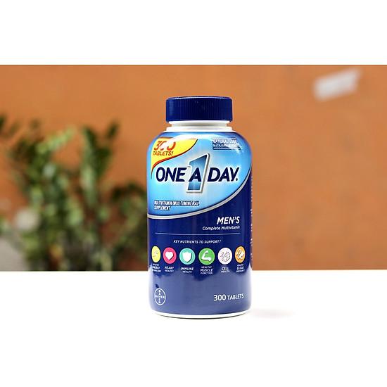 Thực phẩm chức năng viên uống one a day men health formula 300 viên - ảnh sản phẩm 1