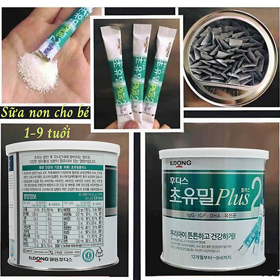 Sữa non cho trẻ tuổi từ 1 đến 9 ildong foodis plus 2 nk hàn quốc chứa hàm - ảnh sản phẩm 4