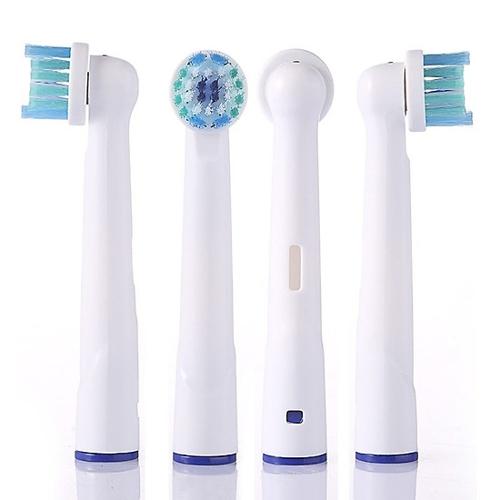 Bộ 4 đầu bàn chải đánh răng điện cho mọi loại máy braun oral b làm sạch kẽ - ảnh sản phẩm 9