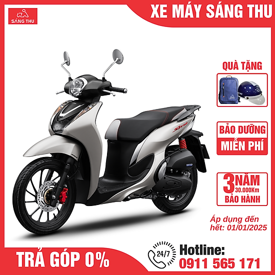Mua Xe Máy Honda SH Mode 125 CC Phiên Bản Đặc Biệt Bạc Đen tại