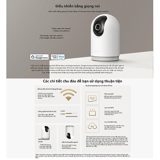 Mua Camera Quan Sát Xiaomi Smart Camera C500 Pro – Hàng Chính Hãng