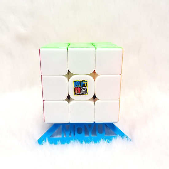 Rubik 3x3 mofangjiaoshi mf3rs3 m stickerless có nam châm hiệu mofangjiaoshi - ảnh sản phẩm 3