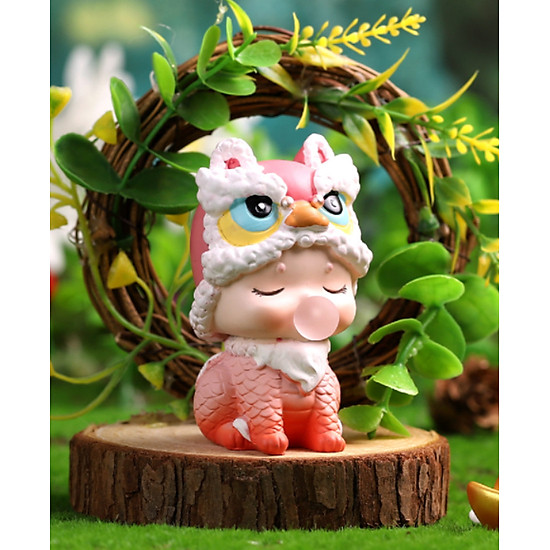 Mua (Chọn Màu) Tượng Kỳ Lân Thổi Bong Bóng Cực Kỳ Đáng Yêu - Màu Xám Tại  Tượng Chibi Mixu | Tiki