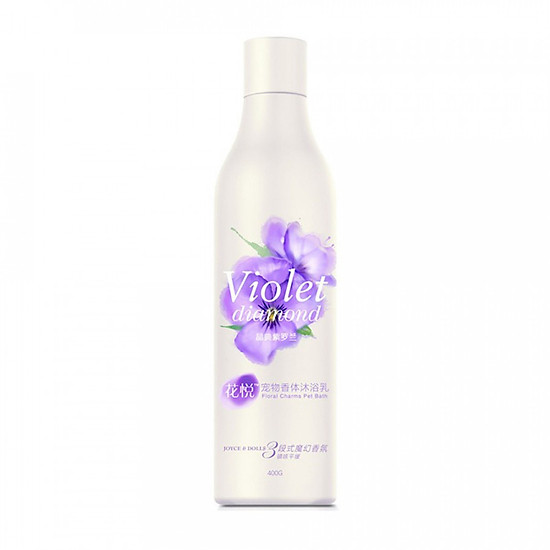 Sữa tắm chó mèo J&D Violet Diamond 400ml