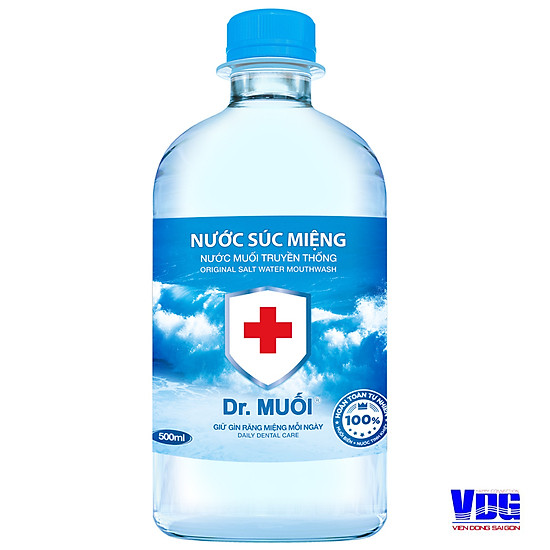 Nước súc miệng dr. muối truyền thống 500ml - ảnh sản phẩm 1