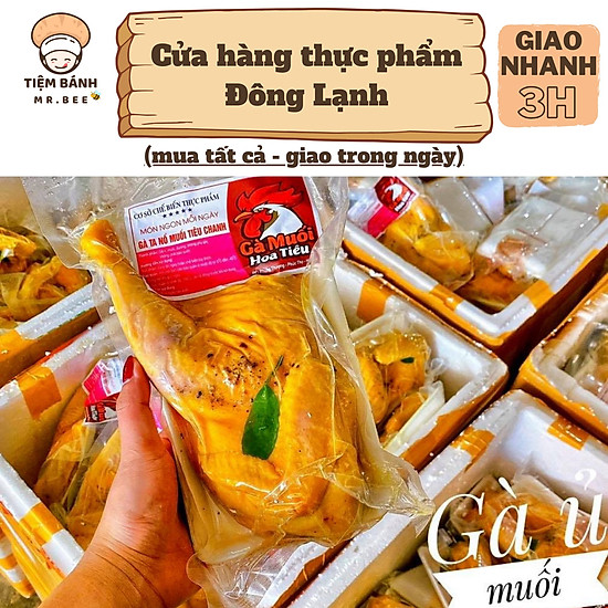 Chỉ giao hcm gà ủ muối hoa tiêu 1kg vỉ 2 khay - ảnh sản phẩm 2