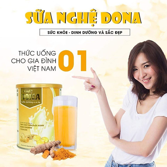 5 hộp sữa nghệ dona - ảnh sản phẩm 5