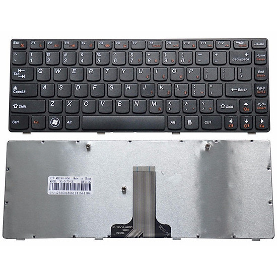 Bàn phím dành cho laptop lenovo b470 b475 b490 g470 z370 g470ah g470gh - ảnh sản phẩm 1
