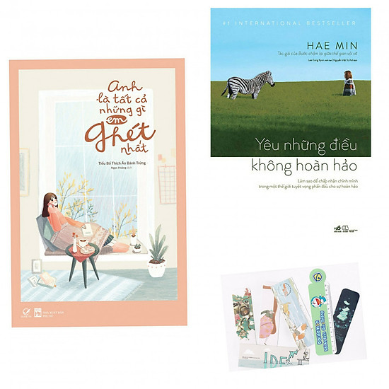 

Combo 2 Cuốn: Yêu Những Điều Không Hoàn Hảo + Anh Là Tất Cả Những Gì Em Ghét Nhất - Tặng Kèm Bookmark PĐ