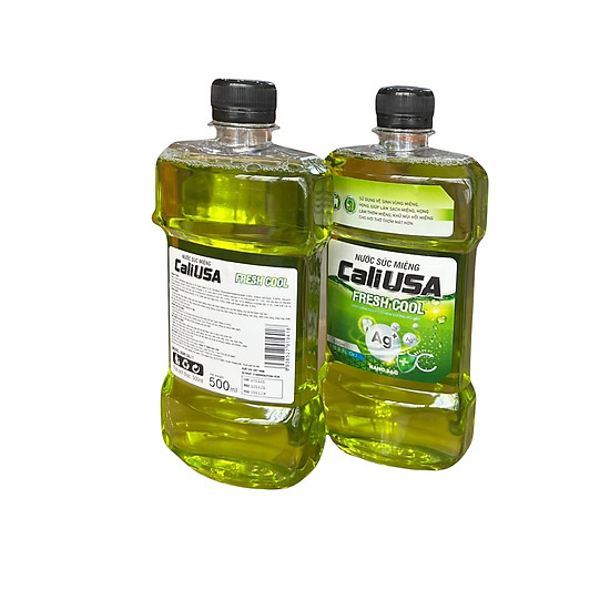 Nước súc miệng caliusa - nano bạc - trà xanh - ảnh sản phẩm 2