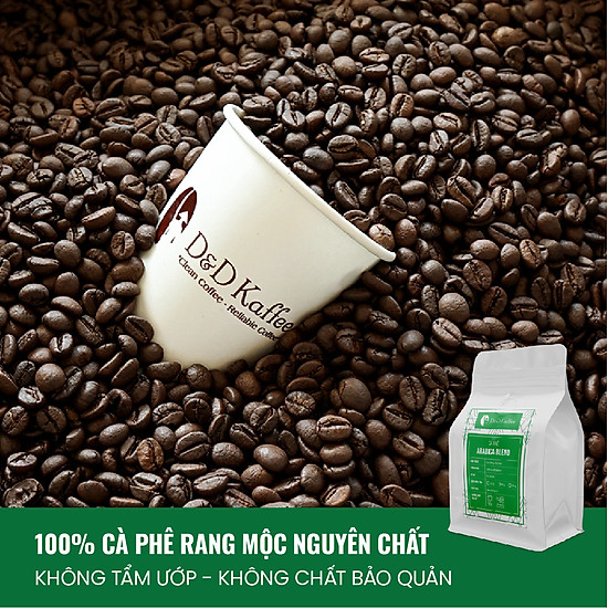 Cà phê arabica blend, cà phê nguyên chất 100% rang mộc, gói 250gr - ảnh sản phẩm 6