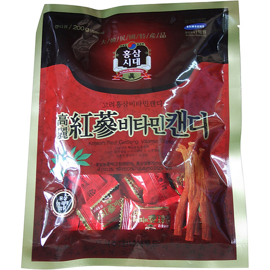 Combo 5 kẹo hồng sâm vitamin- korean red ginseng vitamin candy 200g gói - ảnh sản phẩm 2