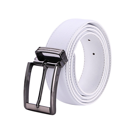 Thắt Lưng Nam Viền Chỉ Huy Hoàng HT4140 (120 x 4 cm) - Trắng ...