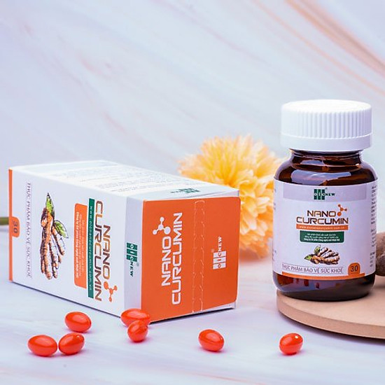 Thực phẩm bảo vệ sức khỏe viên nang nano curcumin oic - thế hệ mới - ảnh sản phẩm 4