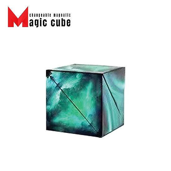 Đồ chơi magic cube khối lập phương ma thuật màu xanh lá mc01 gre - ảnh sản phẩm 1