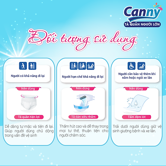 Tã quần người lớn siêu thấm canny size l 7 miếng - ảnh sản phẩm 6