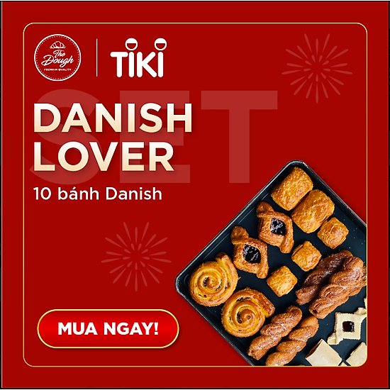 Combo bánh đan mạch yêu thương danish lover set - ảnh sản phẩm 1