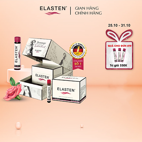 Collagen elasten - phiên bản đặc biệt 3 hộp giúp da căng mịn, chống lão hóa - ảnh sản phẩm 1