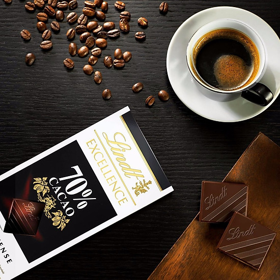 Socola pháp lindt excellence 70% cacao thanh100g - ảnh sản phẩm 4