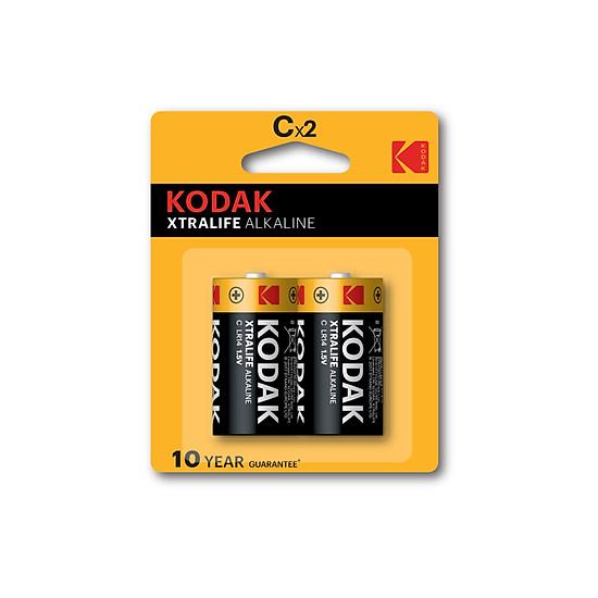 Bộ 2 pin kodak alkaline c ubl ib0160 - ảnh sản phẩm 1