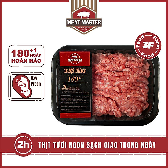 Hcm thịt heo xay meat master  400 g  - giao nhanh - ảnh sản phẩm 1
