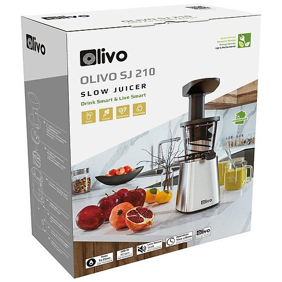 Máy ép chậm olivo sj210 chính hãng làm kem không lo kẹt máy - ảnh sản phẩm 9