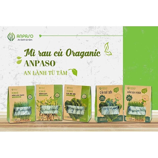 Mì rau củ hữu cơ anpaso, mỳ rau organic giảm cân bổ sung rau vitamin và - ảnh sản phẩm 9