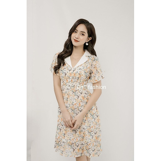 Mua Đầm Công Sở-Váy Hoa Nhí Tay Cánh Tiên 2 Lớp-Đầm Công Sở Hay Dạo Phố  Sang Chảnh - Hồng - M tại QnT Fashion 25 | Tiki