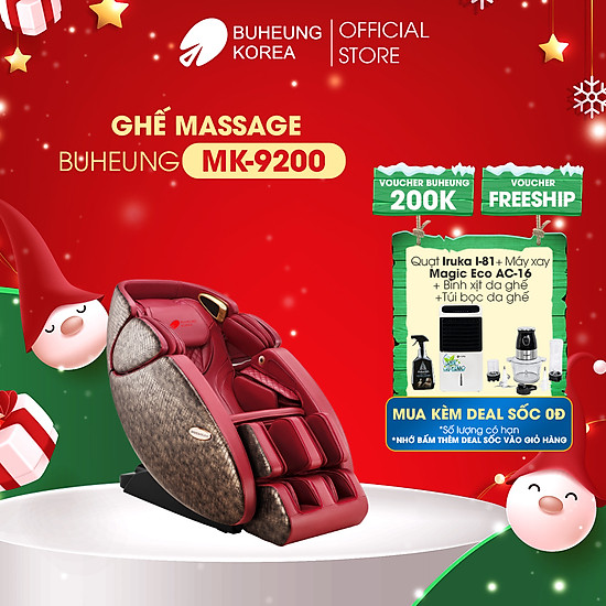 Ghế massage 5d master yoga buheung mk-9200 - ảnh sản phẩm 1