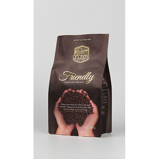 Cà phê hạt pha máy, lê s path coffee friendly 250g 500g, thơm dịu, đắng nhẹ - ảnh sản phẩm 3