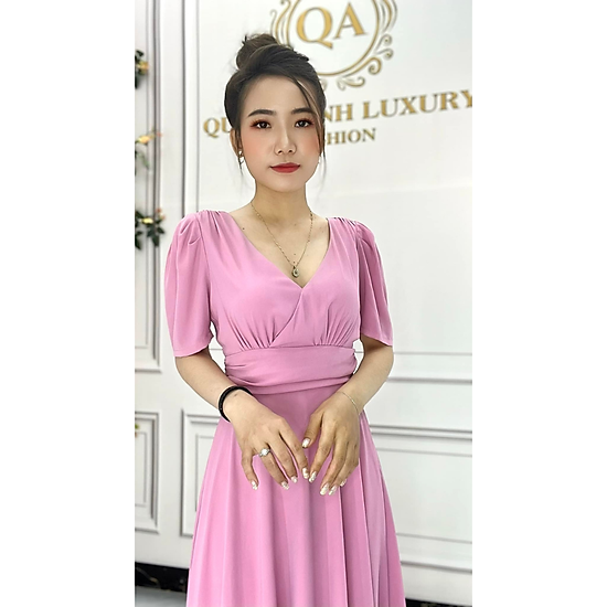 Váy Đầm Nữ Mini Dáng Xòe Hở Vai Phong Cách Sang Trọng Quyến Rũ V107 - Yado