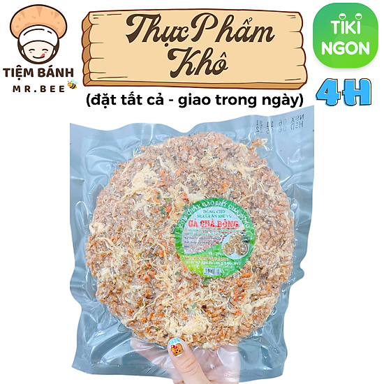 Chỉ giao hcm combo 5 túi 500g cơm cháy gạo lứt chà bông ăn kiêng - ảnh sản phẩm 4