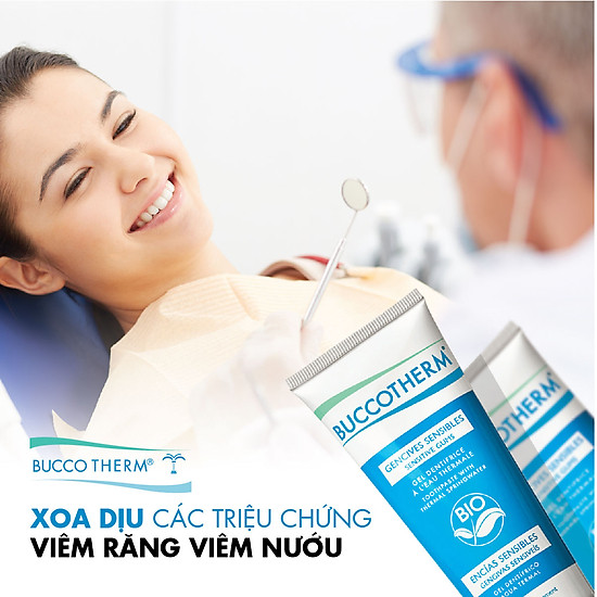 Kem đánh răng hữu cơ cho răng nhạy cảm 2 trong 1 vị bạc hà buccotherm 75ml - ảnh sản phẩm 2