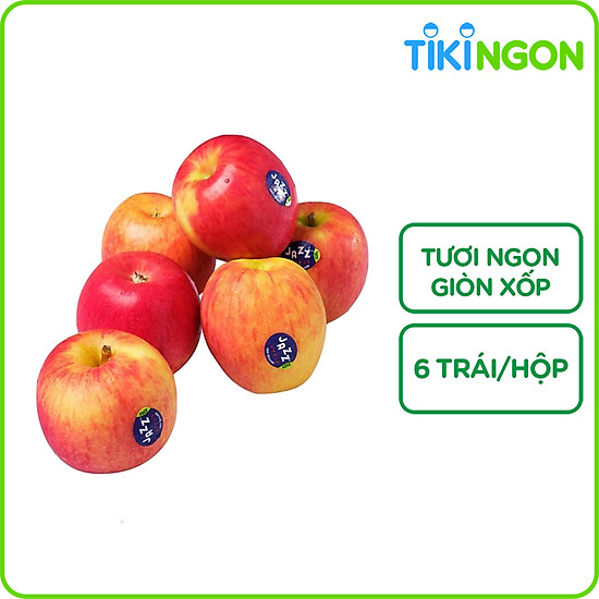 Táo jazz hộp 6 trái 1.1kg - ảnh sản phẩm 1