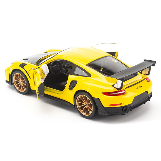 Mô hình xe porsche 911 gt2 rs yellow 1 24 maisto 31523 - ảnh sản phẩm 6