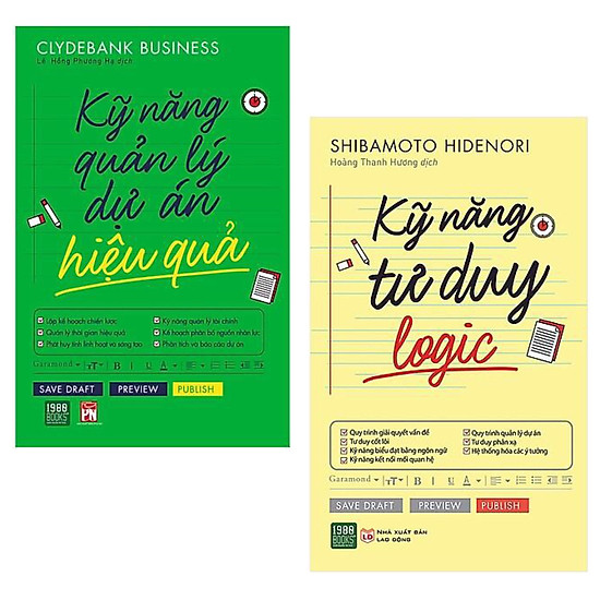 Combo để đạt hiệu quả cao nhất trong công việc kỹ năng quản lý dự án hiệu - ảnh sản phẩm 1