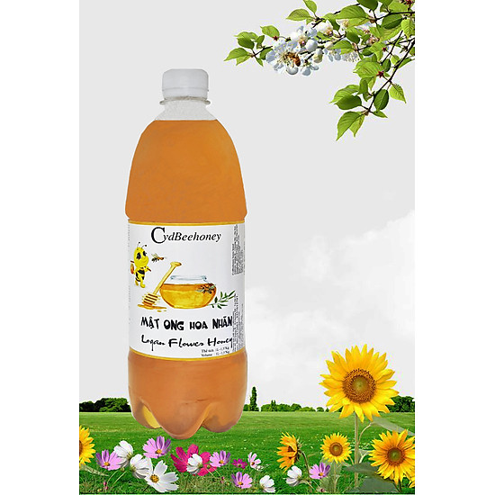 Mật ong hoa nhãn 1l 1,4kg cvdbeehoney - ảnh sản phẩm 3